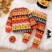 【12M-5Y】Unisex Cute Halloween Print T-shirt And Pants Set